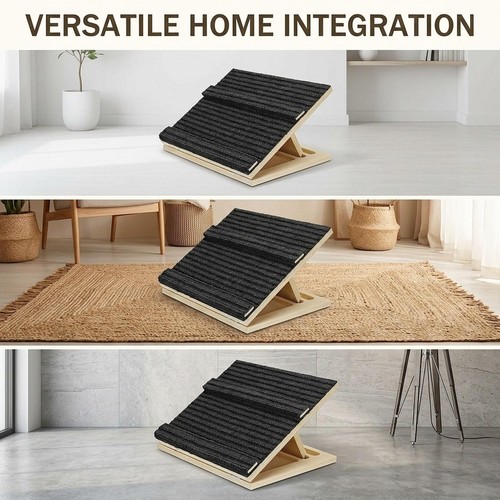 Adjustable stair ramp with - stair,