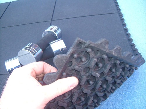 Interlocking rubber floor mats - rubber,