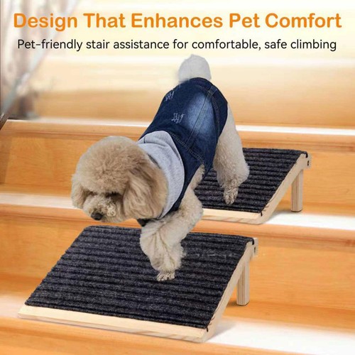 Dog ramp for stairs - for, slip