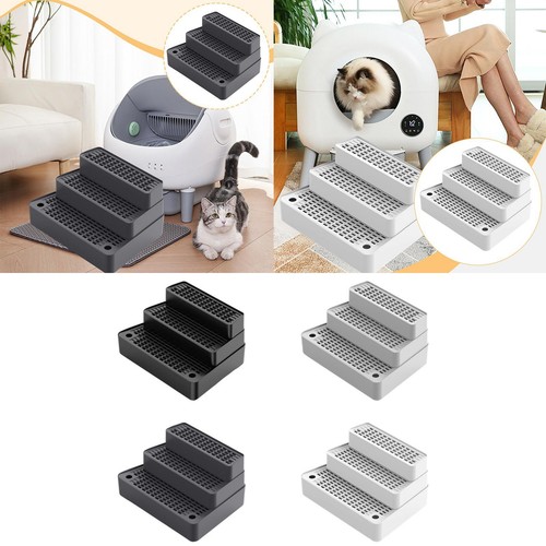 Automatic cat litter box ramp - litter,