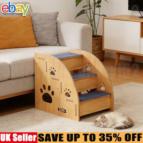 Steps wooden pet ramp - ramp, dog