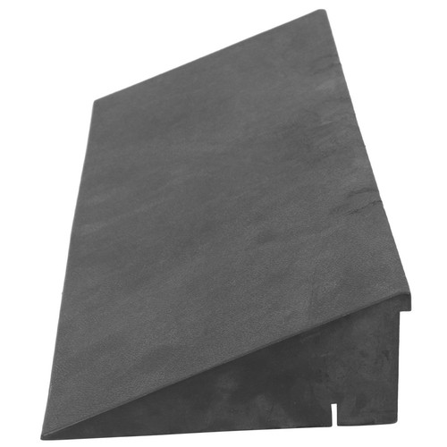 Reusable rubber threshold ramp - rubber,