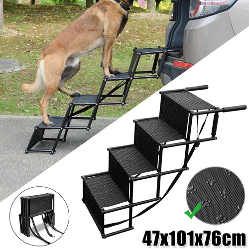 Steps folding dog car - folding,