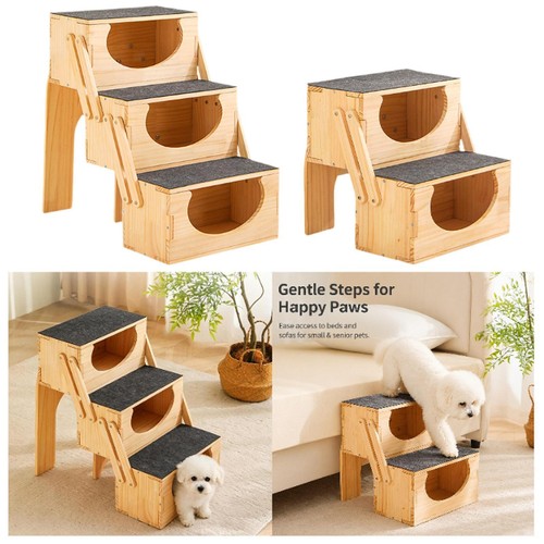 Pet steps wood - pet,