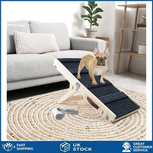 Adjustable wooden folding pet - wooden,